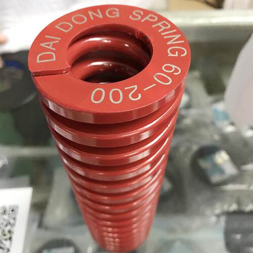 供应进口大东TM红色压缩弹簧 合金钢模具弹簧TM60*200压缩弹簧