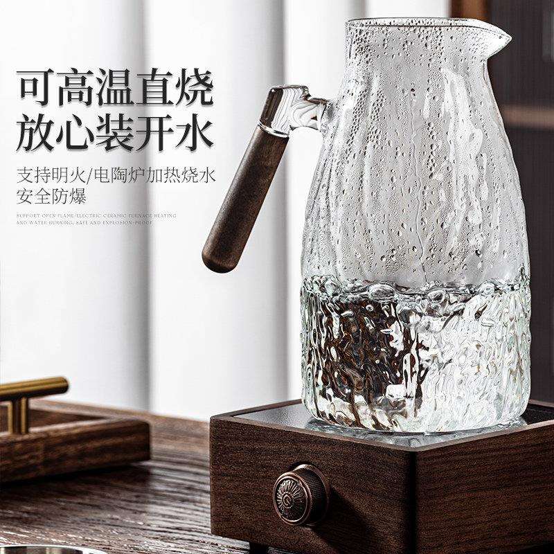 玻璃茶壶大容量家耐高温烧水加厚用高硼硅泡养用生花茶杯CH5916煮