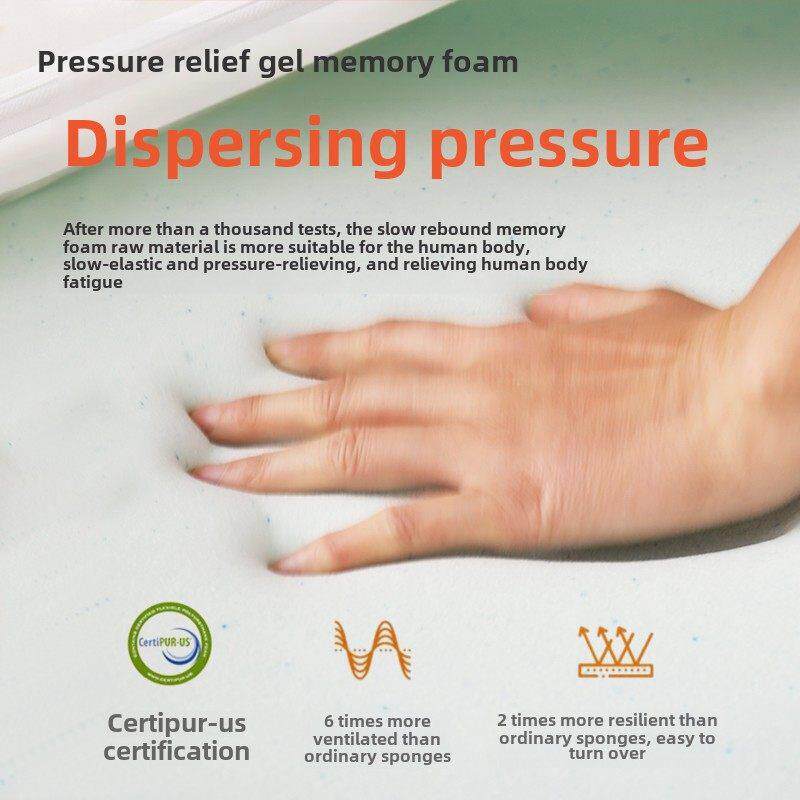 榻榻米床垫凝胶高密度记忆棉慢回弹软垫家用卧室宿舍专用可定制