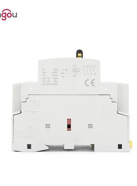 TONGOU交流接触器2P4P半自动2常开4常开16A20A25A32A40A63A外贸