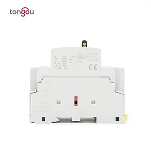 TONGOU交流接触器2P4P半自动2常开4常开16A20A25A32A40A63A外贸