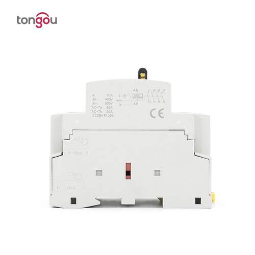 TONGOU交流接触器2P4P半自动2常开4常开16A20A25A32A40A63A外贸