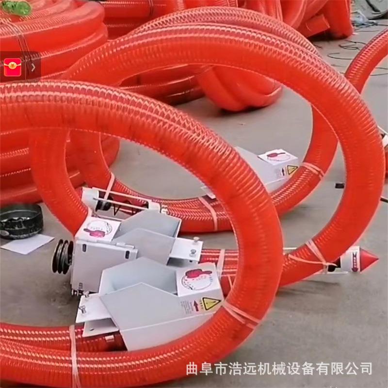 加厚弹簧蛟龙自吸式软管吸粮机手提式小型220v抽粮机运输机