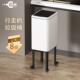 厨房家用高脚垃圾桶带轮子可移动客厅带盖子按压大号高颜值2025新