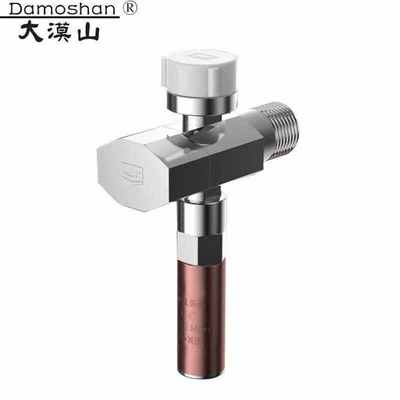 大漠山全铜加厚三角阀防水锤马桶角阀防倒流止回阀止水阀八字阀冷