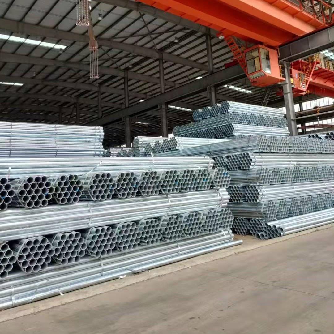 陕西现货大量供应热镀锌管Q235B镀锌管DN15管规格齐全可