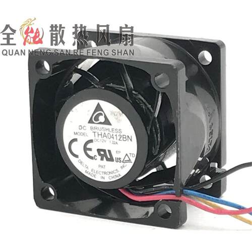 THA0412BN 4028 4cm 12V 1.32A DC暴力散热风扇 金属外壳