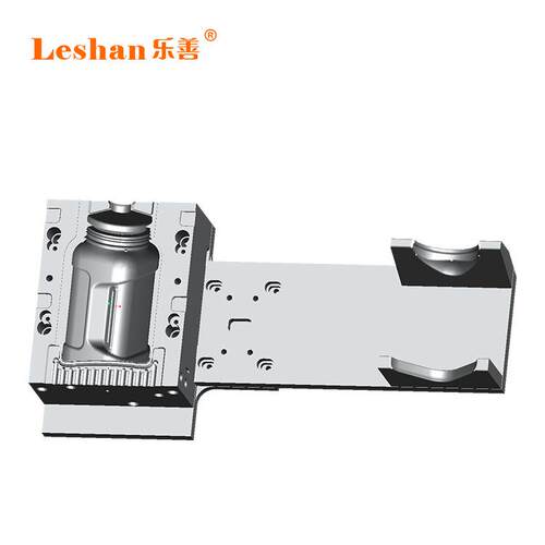 供应PE瓶吹瓶模具吹塑模具广口塑料方瓶模具