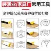 气动轨道打磨砂机线条砂纸机抛光往复式 木机工打异形凹光烈虎槽磨