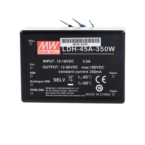 明纬电源 LDH-45A-1050 DC-DC升压式恒流LED驱动器