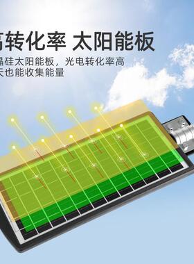 工程款太阳能灯家体用户外一体KFM路灯庭院照明超灯亮防应水人感