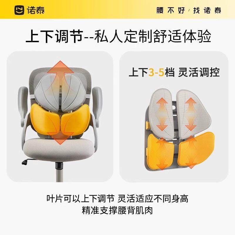 诺泰久坐人体工学腰靠车用司机护腰靠垫主驾腰托办公久坐护腰图片