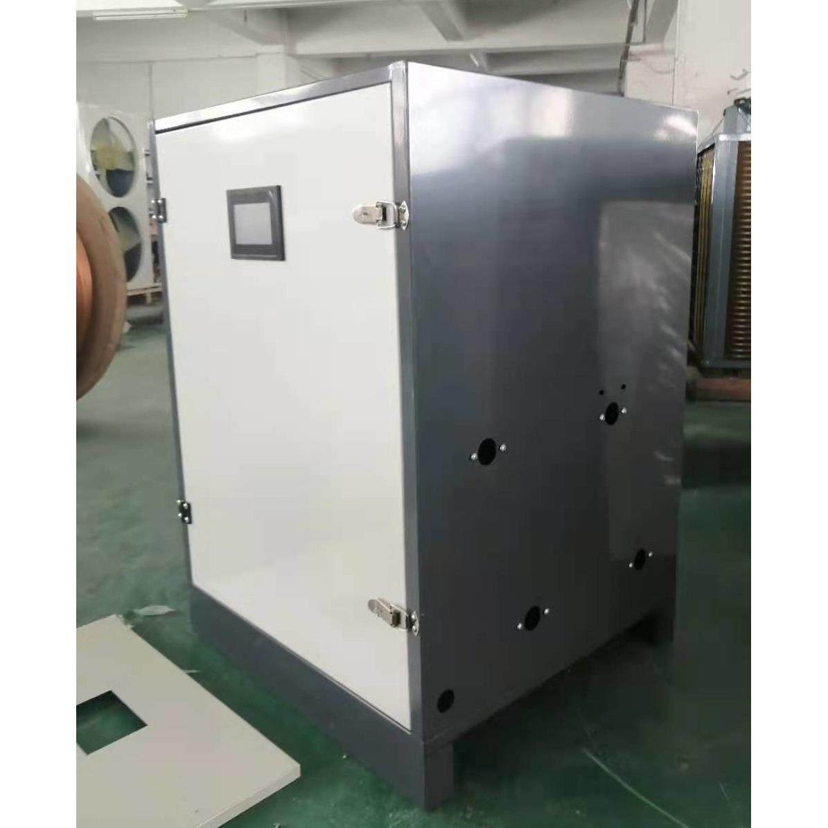 匹水源地源空气能热泵空调板金机箱外壳商用机厂家水源机钣金