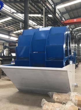 混凝土搅拌站砂泥③离机分洗砂筛砂一体机①⑤②⑥⑥③⑨13526693