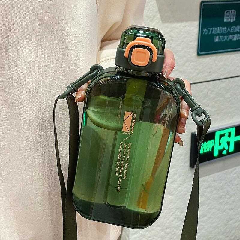 新款直销方形水杯男生运动大容量高颜值女生杯子便携学生简约ins