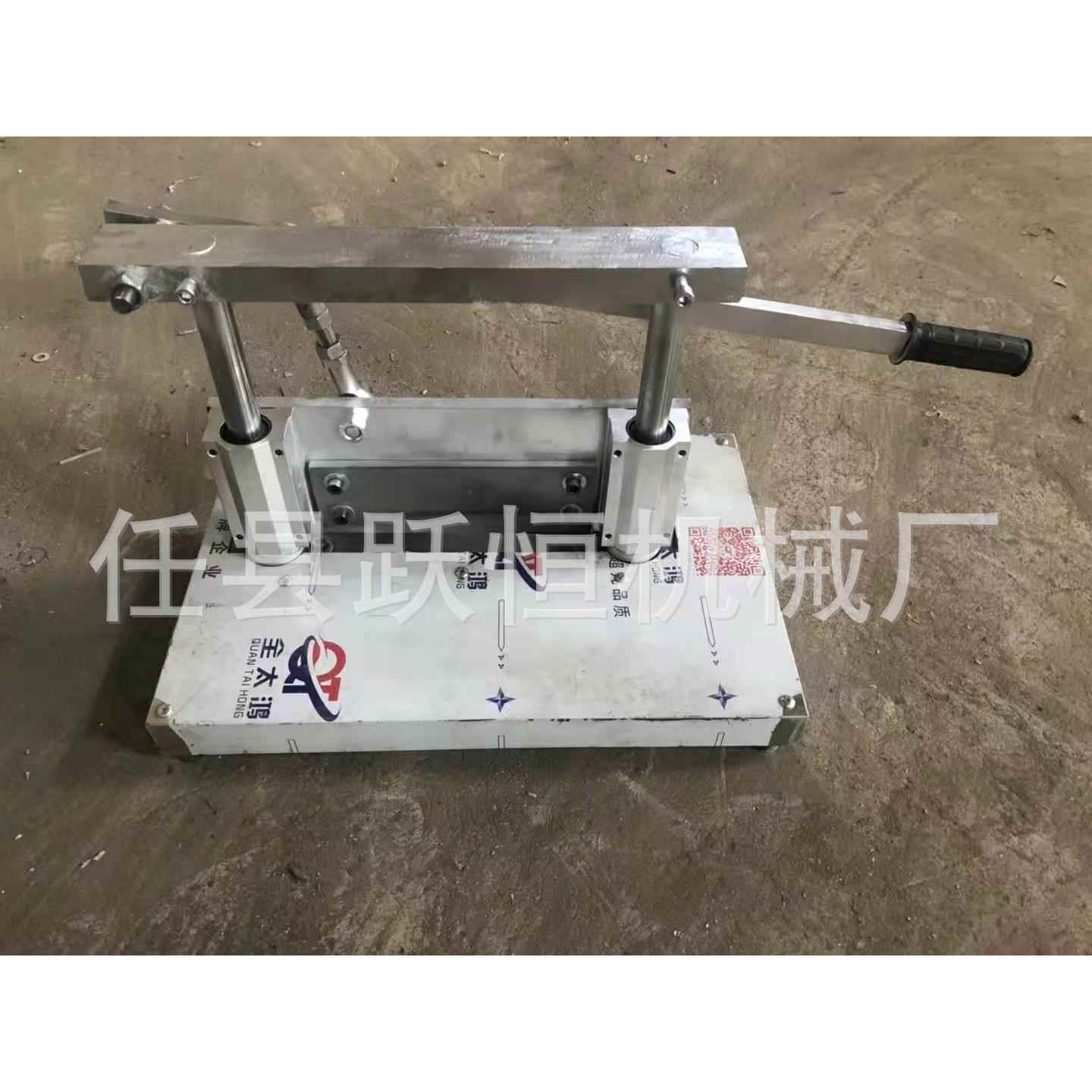 手动切排骨机商用切猪蹄冻鸡块机全不锈钢切牛排羊排机