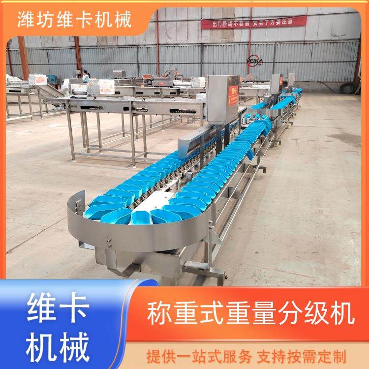 流水线动态称重机 粽子月饼全自动重量分选机重量分拣检测机