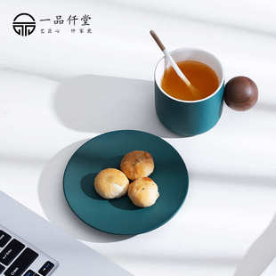 下午花茶家用小奢华优雅咖啡杯高档精致 居述陶瓷陶瓷咖啡杯子套装
