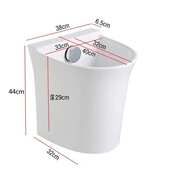 批发可 墙排进水拖布盆 法思莎一体成型拖布池 旋转开关拖布桶