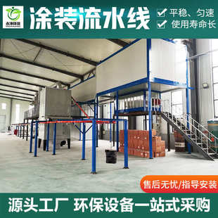 流水线工业喷漆 悬挂链喷塑流水线涂装 厂家现货全自动涂装 线