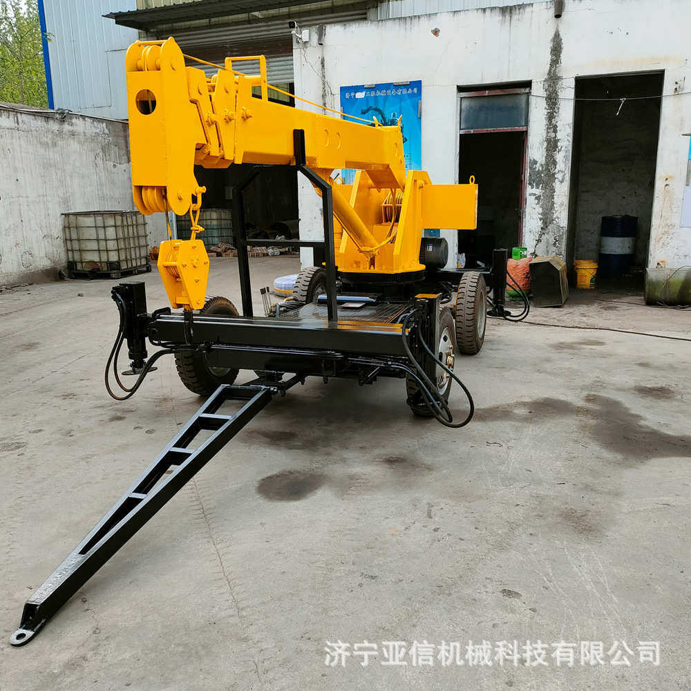 移动式液压吊车3吨牵引式吊机 车间装卸移动起重机,搬运/仓储/物流设备,其他起重搬运设备,淘宝优惠券,粉丝福利购,淘宝优惠卷