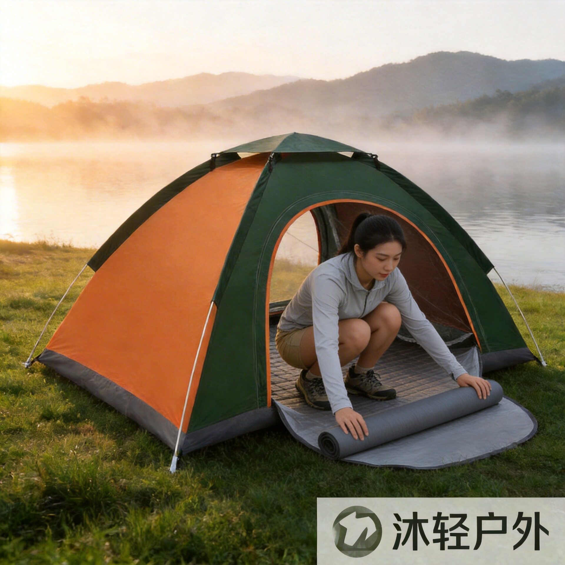 自动帐篷户外野营折叠全自动帐篷-4人沙滩简易速开双人厂家