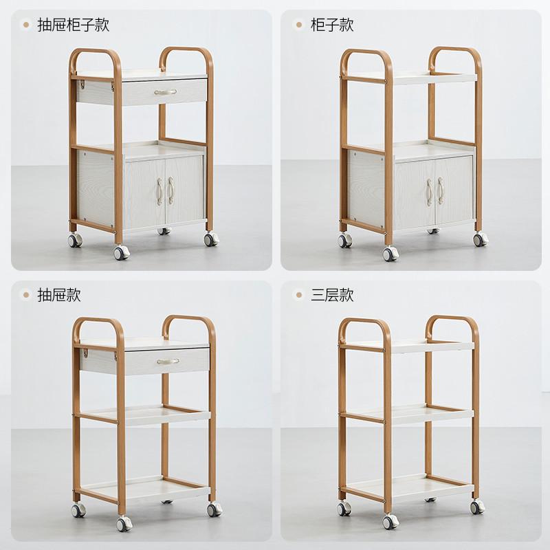 美容车美容院专用小推车美发美甲工具车仪器多功能移动置物架收纳