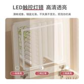 网奶型红梳妆台现代简约柜多功能翻盖桌子卧室小户收701纳化妆台