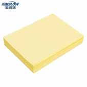 金诗洛KSL275白色彩色无尘打印纸A4实验室打印纸洁净纸A4浅黄1