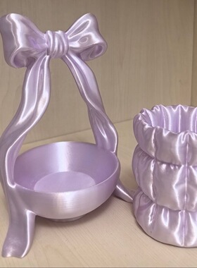蝴蝶结首饰盒首饰蝴蝶3D模型摆件