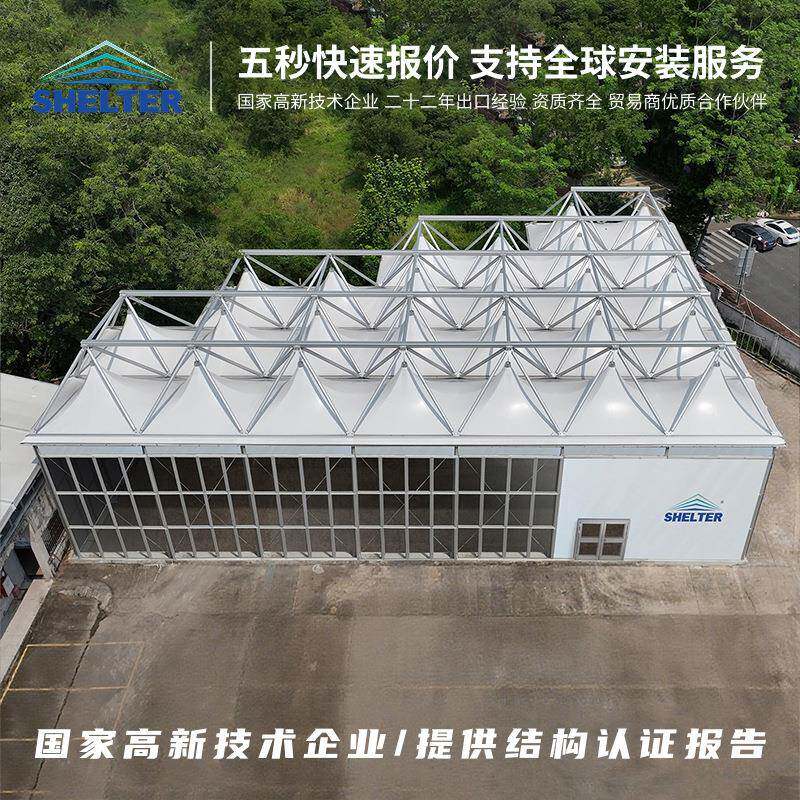 网架篷房RevolutionTent出口中东铝合金蓬房国际展览会议活动帐篷