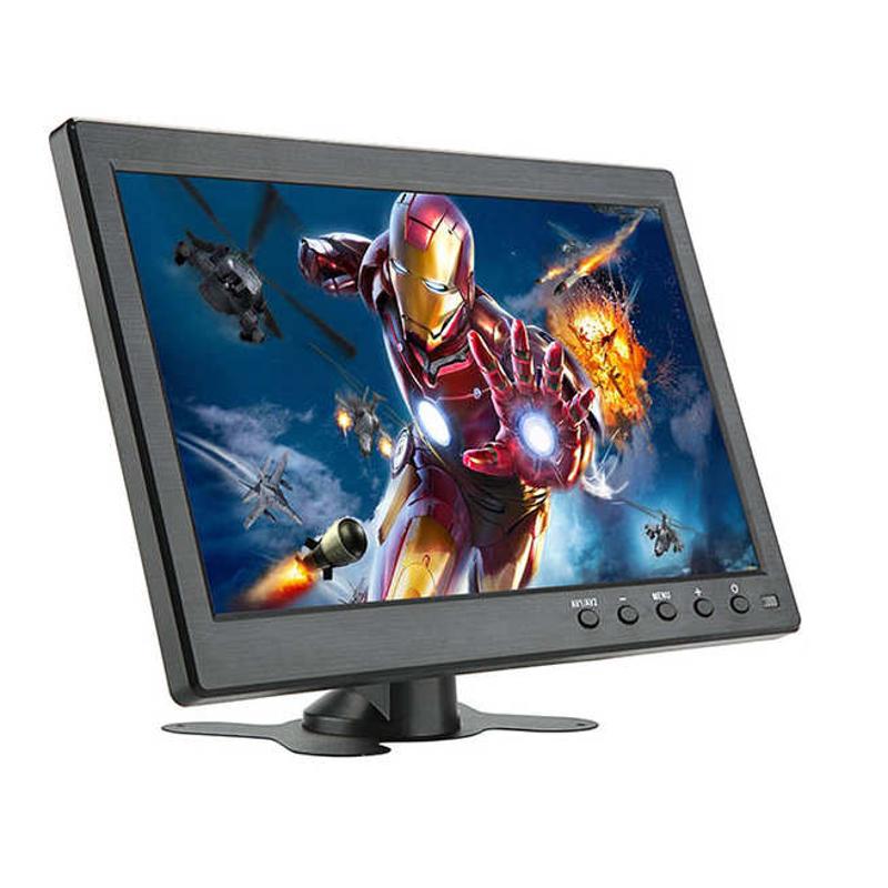 10.1寸1920*1080高清HDMI监视器LED显示屏工业安防壁挂式电脑VGA