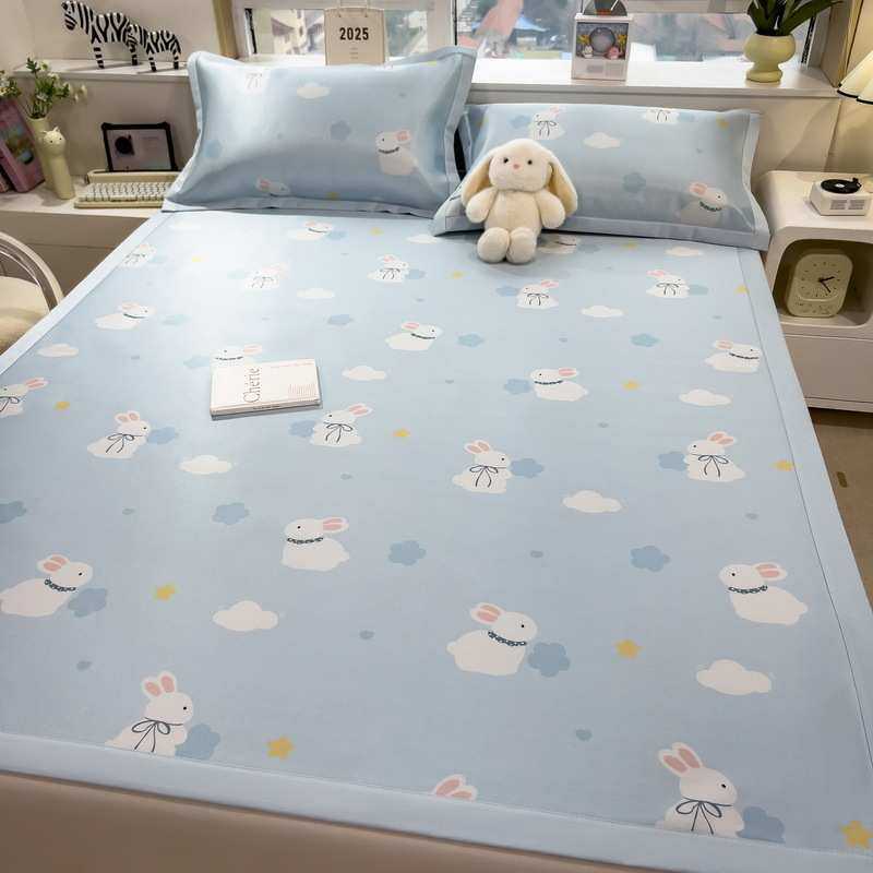 席子3可水洗凉席冰草席夏天2025床软冰夏季款笠机丝新款丝凉席