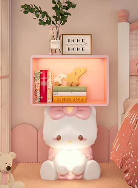 可猫床头柜落地灯客厅爱沙大发旁型落地摆件BJ2322儿童房饰间布置