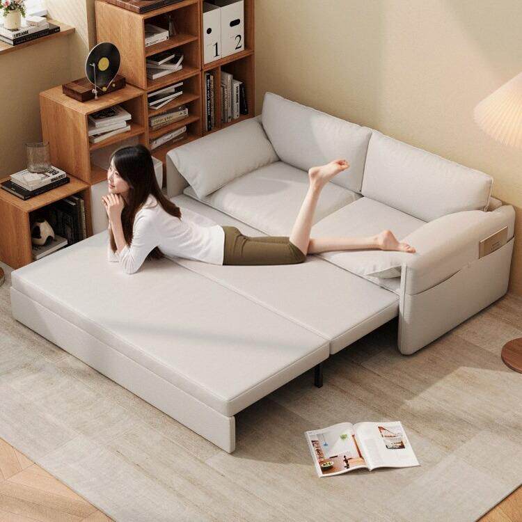 2026新款中式轻奢沙发床两用可折叠双人小户型客厅网红款沙发床