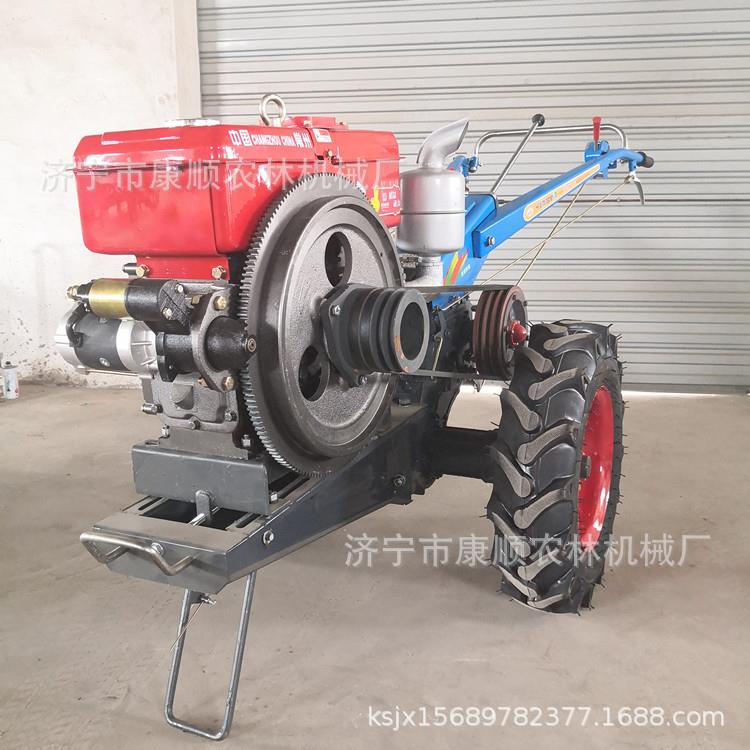 四园驱手扶柴油651微耕机电启动扶手旋机耕黑龙江菜手扶旋耕机