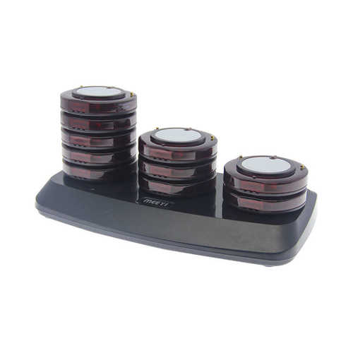 美一无线取餐器 可供餐厅酒吧飞盘震动叫号器 取餐呼叫机