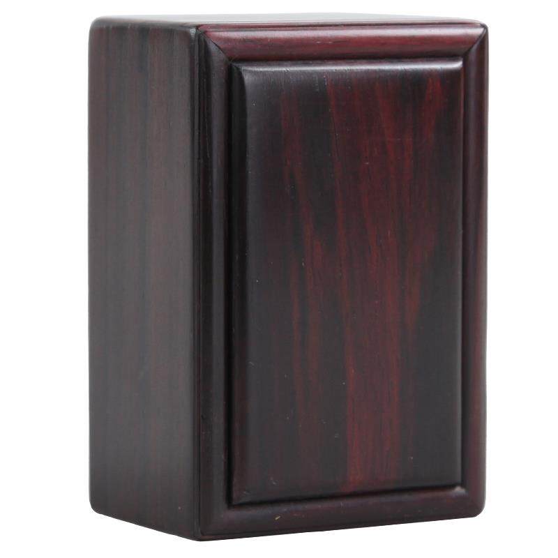 高档红木首饰盒实木质珠收藏包盒收纳盒印章仿古宝木质饰品装紫檀