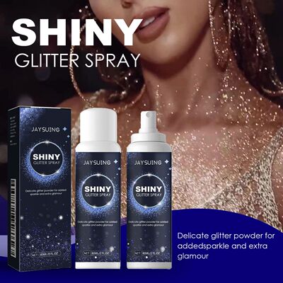 Jaysuing Highlighting Glitter Spray for Halloween Parties an