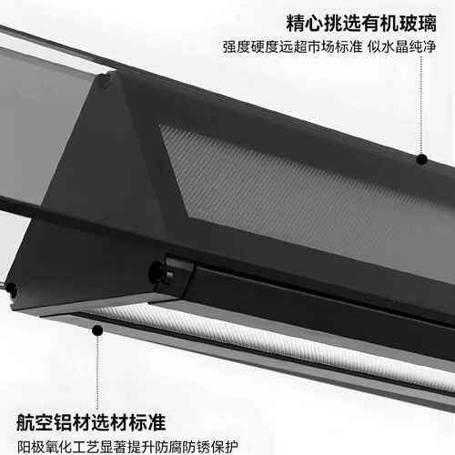 2025新款意式极简餐厅吊灯现代简约高端玻璃长条餐桌吧台一字灯具