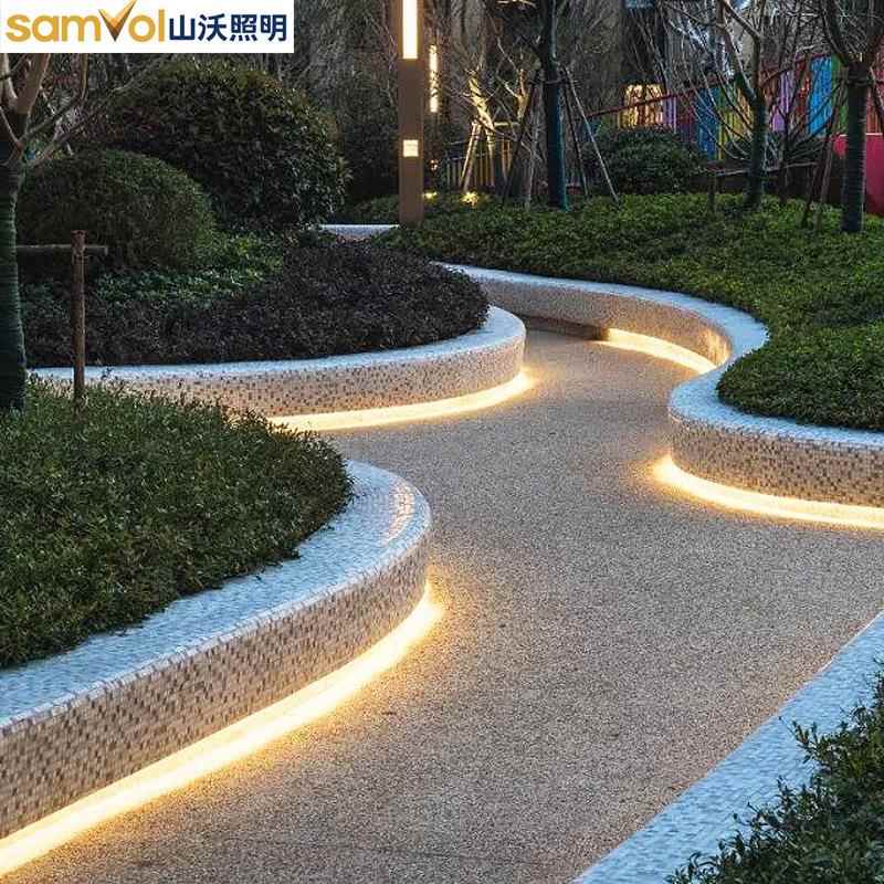 LED防水灯带低压12V24V软灯带贴片灯条吊顶暗槽家装室外线型灯