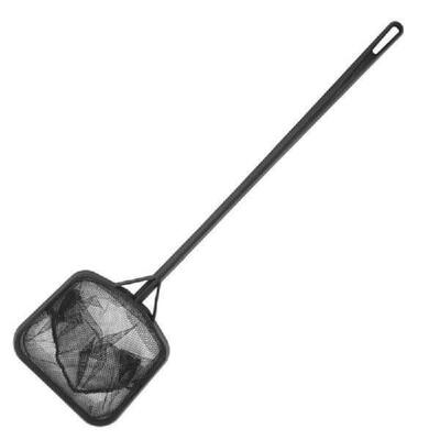 Functional Aquariums Square Fishing Net with Long Handle