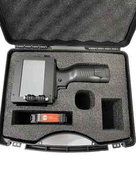 喷码机抗摔提具872箱黑色坚固耐用多层保护耐摔BAS工塑料收纳手箱