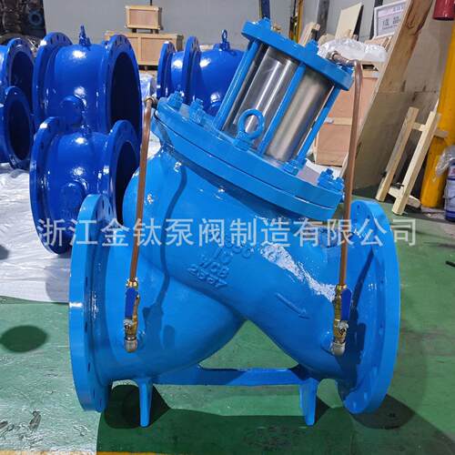 浙江金钛JD745X-16Q活塞式多功能水泵控制阀标准GB/T13927