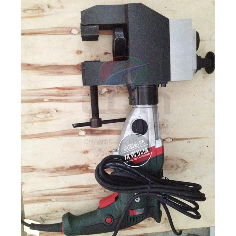 外卡式坡口机 便携式管道坡口切边倒角机外夹式钢圆管电动坡口机