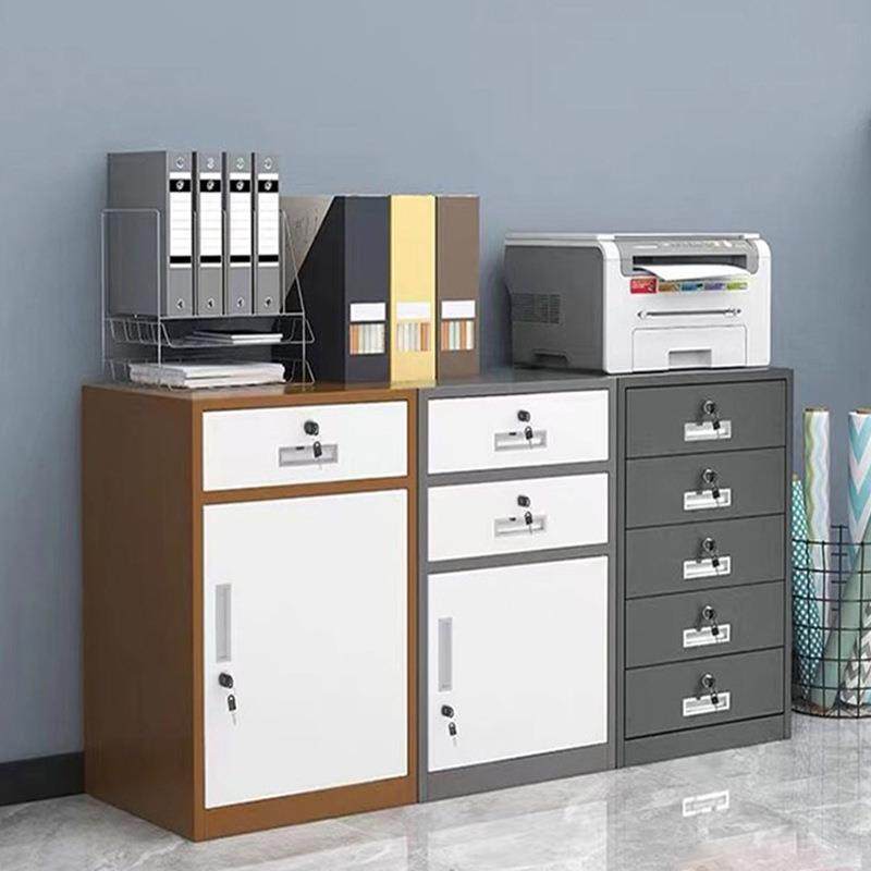 办公室桌下文件带储锁柜tb-63174柜铁皮矮柜资料文件柜收纳子物柜