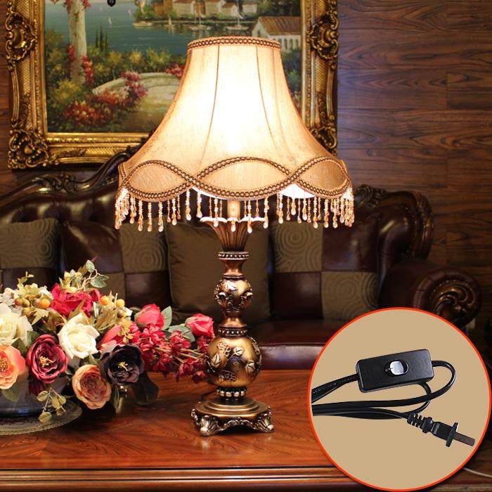 正品欧式落卧地灯地埋灯客厅古美式风格立灯遥控室床头台灯覆式脚