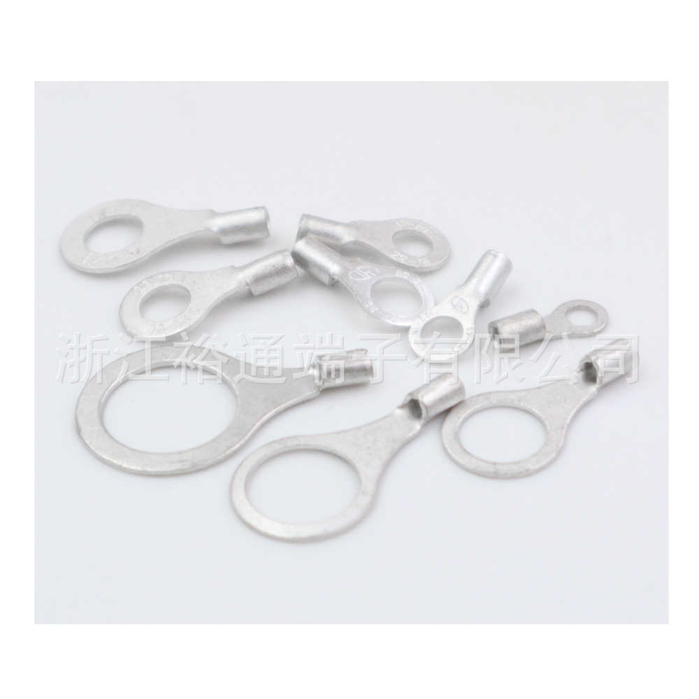 RNB1.25-3/4/5/6/8/10/12 O型冷压端子线鼻子AWG22-16 1000只/包