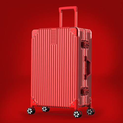 高档新娘箱结婚红色行李箱拉杆出嫁子嫁母箱包陪箱嫁女妆箱婚礼压