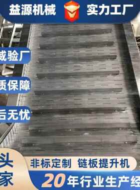 链板提升机铁爬坡传送带Z废型斗式779送输物料提机升机链板输送机